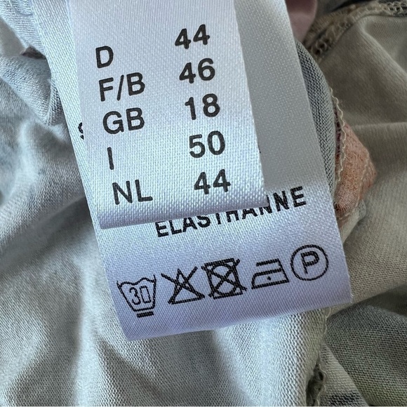 🆕 Blacky Dress Berlin Abstract Multicolored Long Sleeve Top - Picture 6 of 9